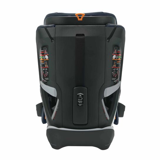 Chicco MyFit Harness and Booster Car Seat in Fathom Back View image number 5