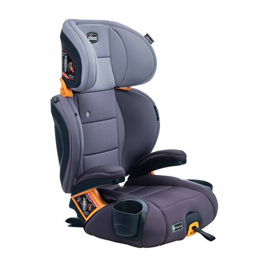 Chicco KidFit ClearTex Plus Car Seat in Lilac 3/4 Front View image number 2