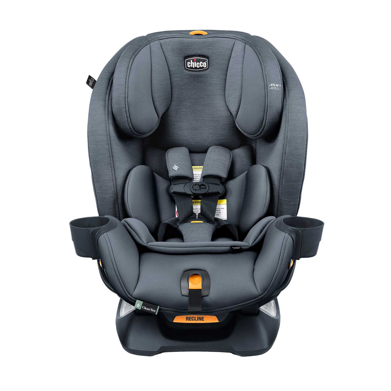 Chicco OneFit LX ClearTex All-in-One Car Seat in Smoke Front Profile image number 1