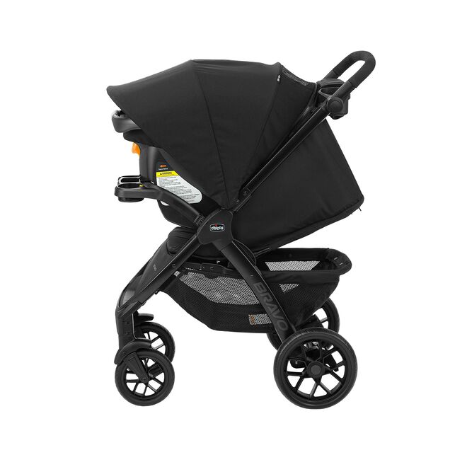 Chicco Bravo ClearTex Trio Travel System in Ombra left image number 6