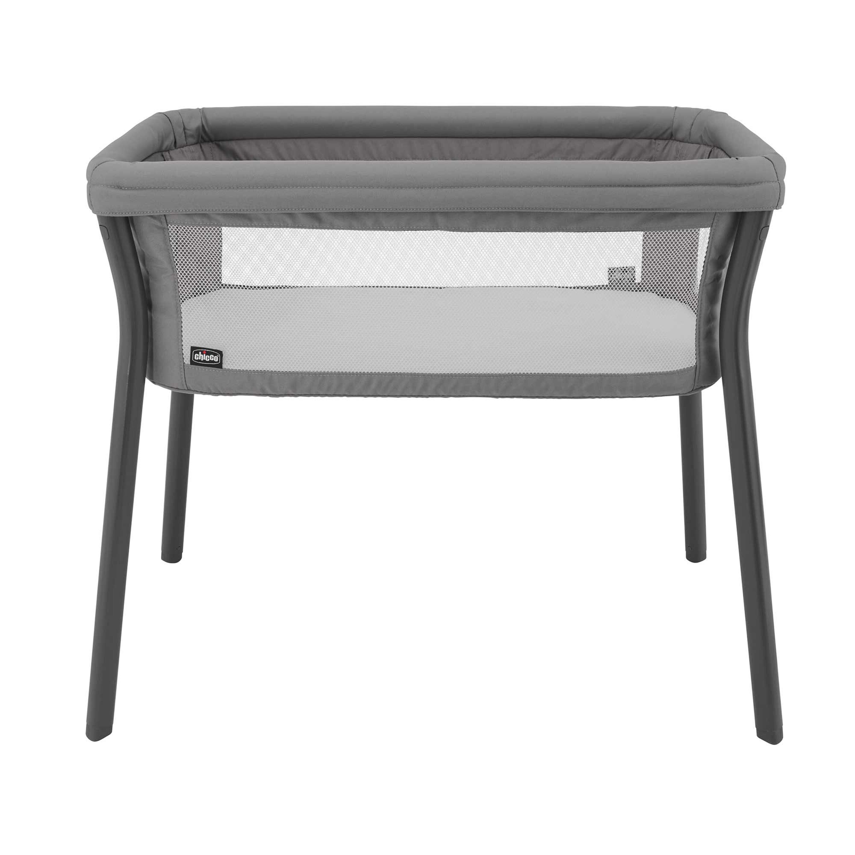 LullaGo Anywhere Bassinet in Sandstone Left View image number 5