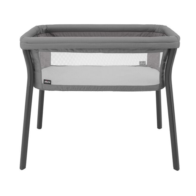 LullaGo Anywhere Bassinet in Sandstone Left View image number 5