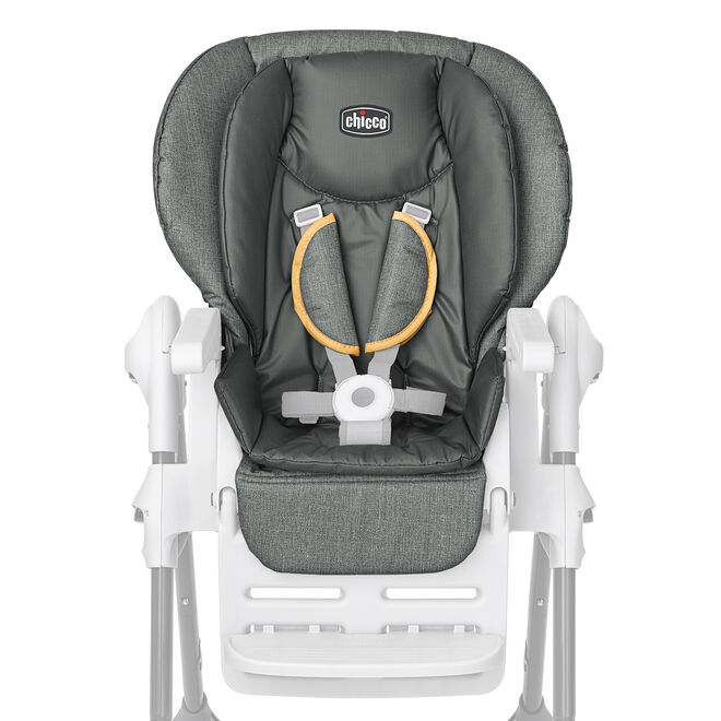 Chicco Polly 13 Highchair with seat cushions and shoulder pads - Sedona image number 1