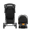 Chicco Bravo ClearTex Trio Travel System in Ombra back image number 5