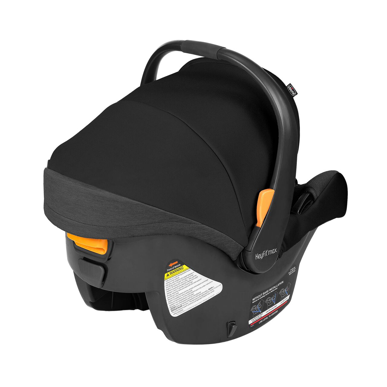 Chicco KeyFit Max ClearTex in Ebony Right Back profile image number 4