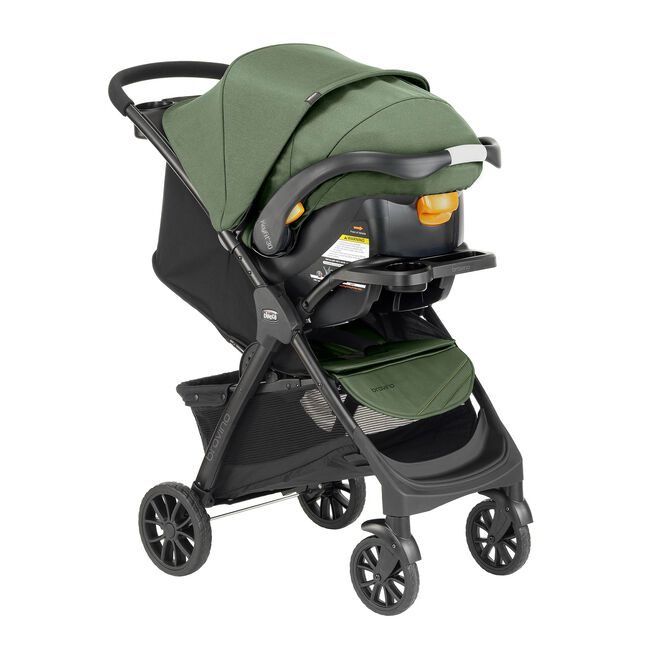 Chicco Bravino Travel System in Moss front right image number 2