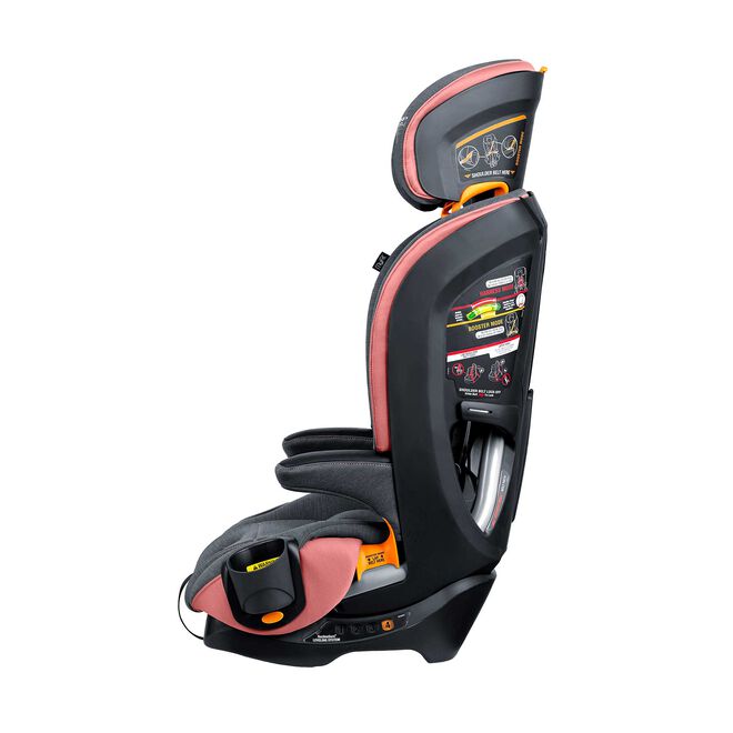 Chicco MyFit ClearTex Car Seat in Coral Left Profile image number 6