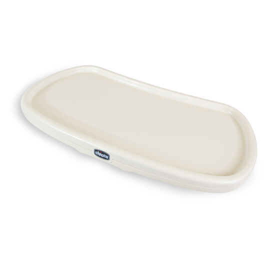 Polly Highchair Tray & Crotch Restraint - Whitepearl in  image number 1