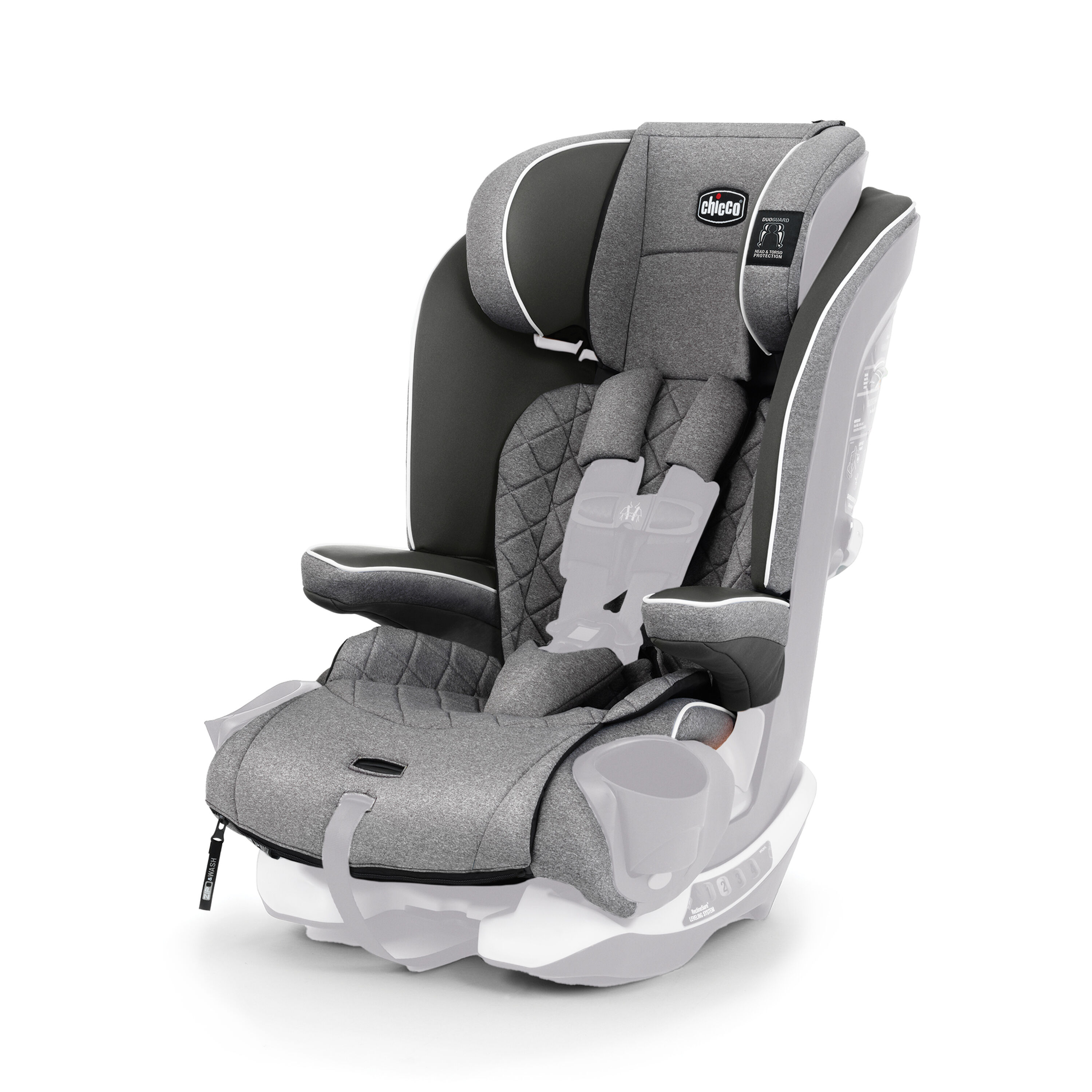 MyFit Zip Harness + Booster Seat Cover Set in  image number 0