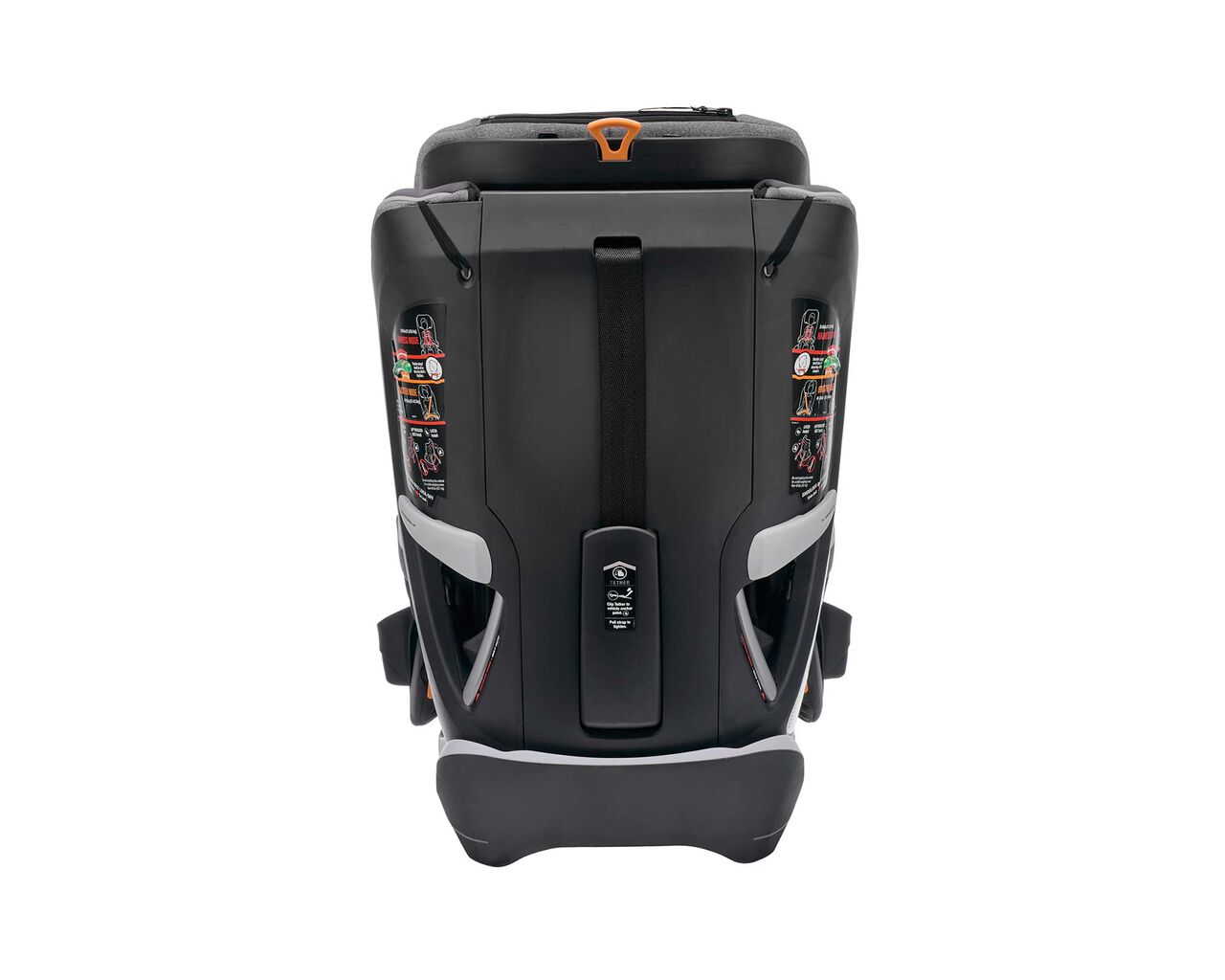 Chicco MyFit Zip Car Seat in Granite Back View image number 5