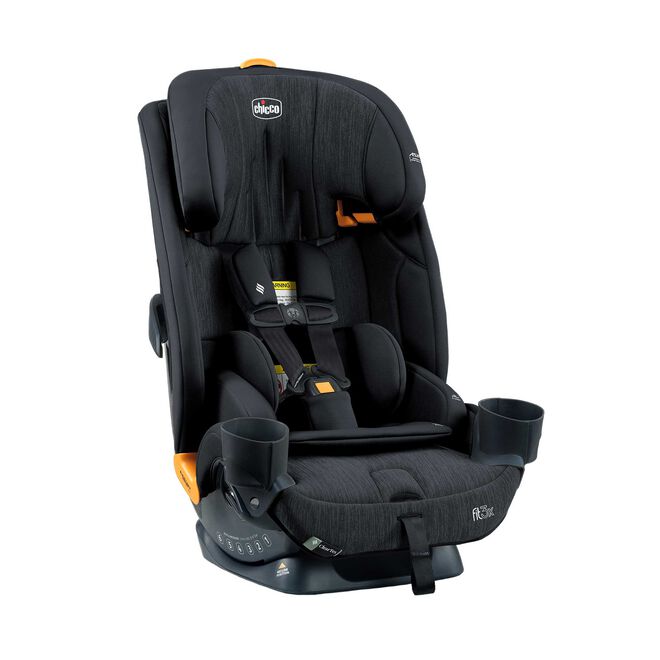 Chicco Fit3x ClearTex All-in-One Car Seat in Black Front Right image number 2