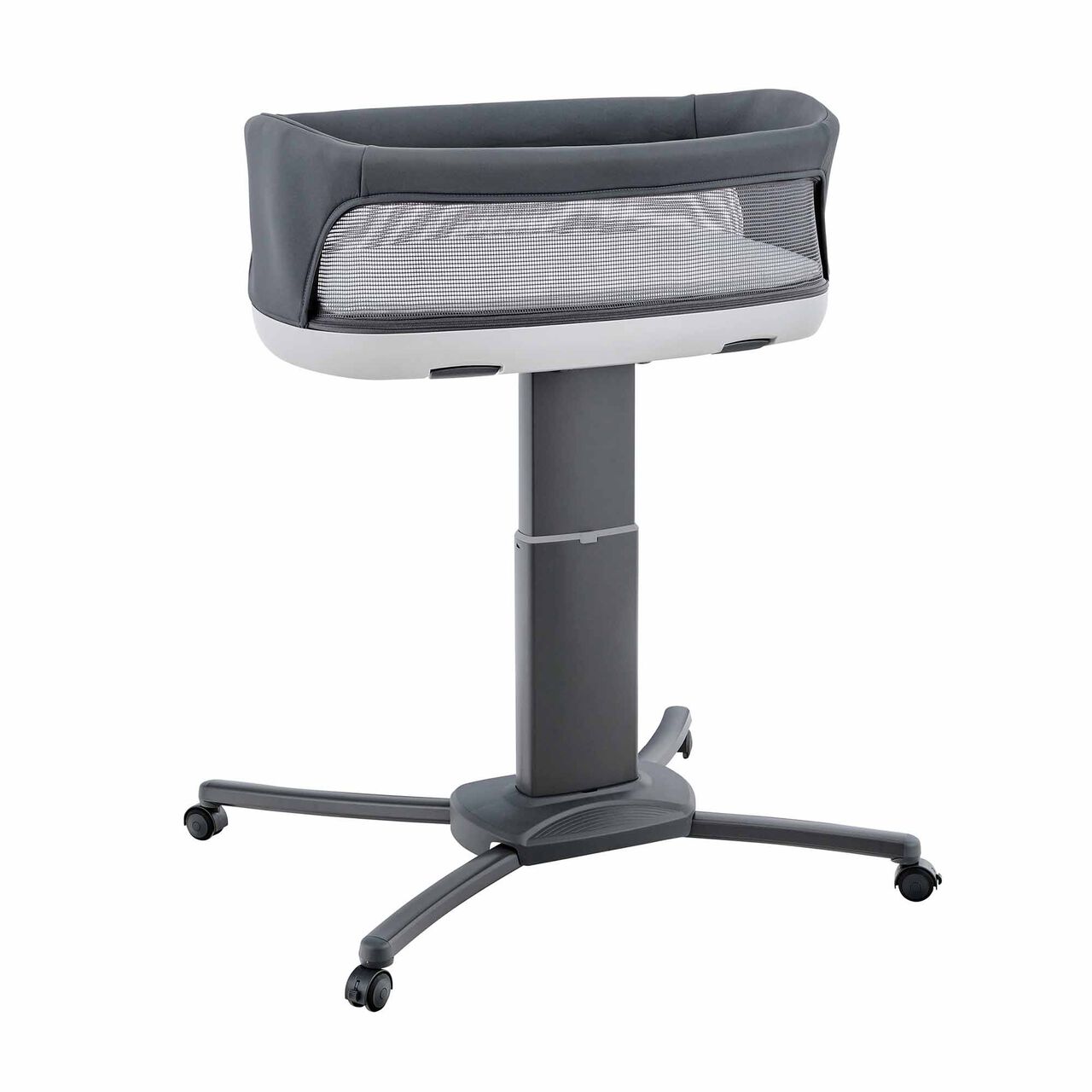 Chicco Close to You SE Bedside Bassinet in Charcoal 3/4 Back View image number 4