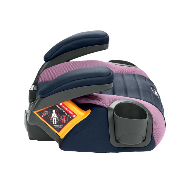 Chicco GoFit ClearTex Booster Seat in Orchid Right profile image number 3