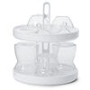 The top rack of the NaturalFit Electric Sterilizer is removable to fit taller baby bottles image number 2
