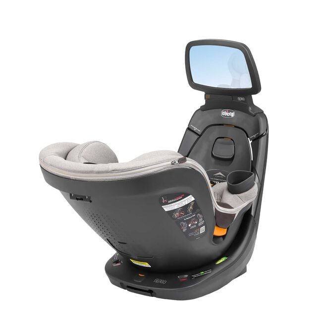 Chicco Fit360 Zip ClearTex Rotating Convertible Car Seat in Teak Right Back Mirror image number 6