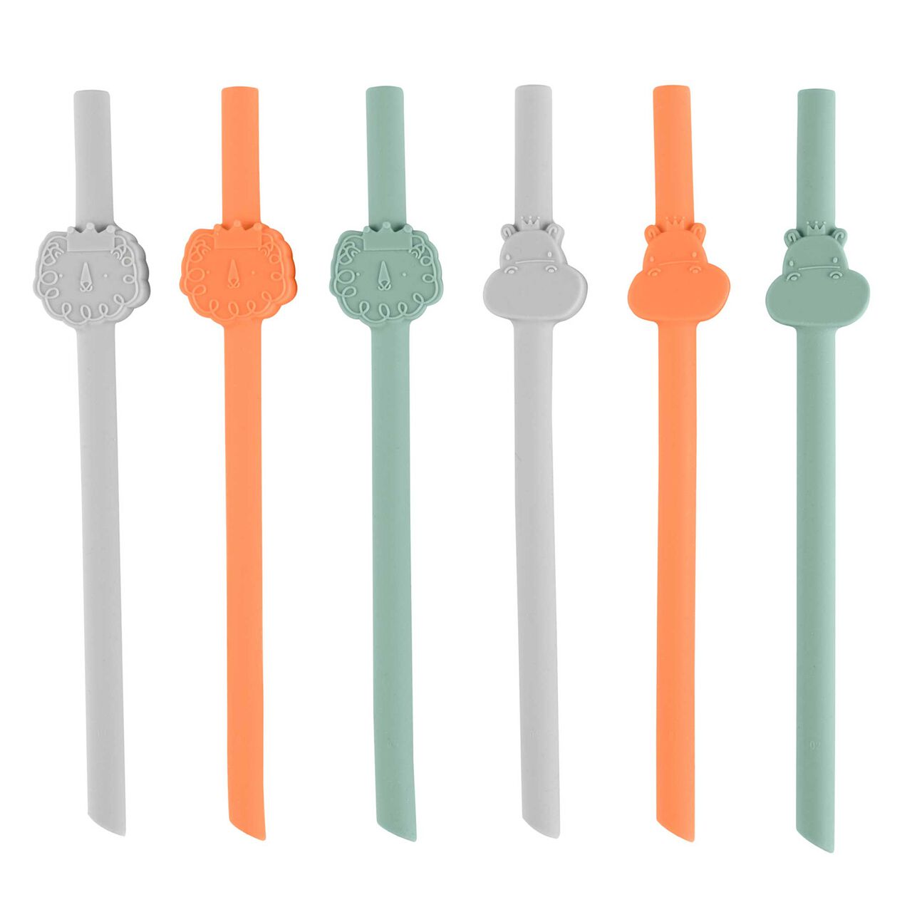 Chicco Silicone Straws Multi-Pack image number 0