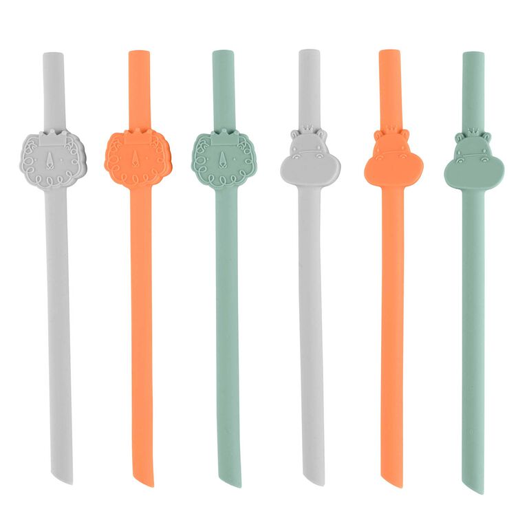 Chicco Silicone Straws Multi-Pack