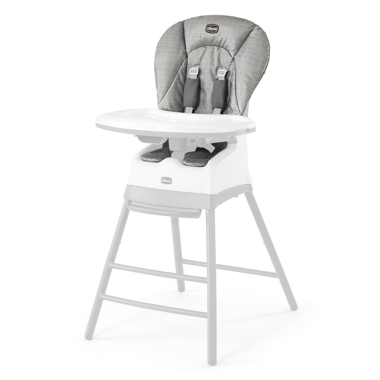 Stack High Chair or Snack Booster Seat Cover Set - Weave in Weave image number 0