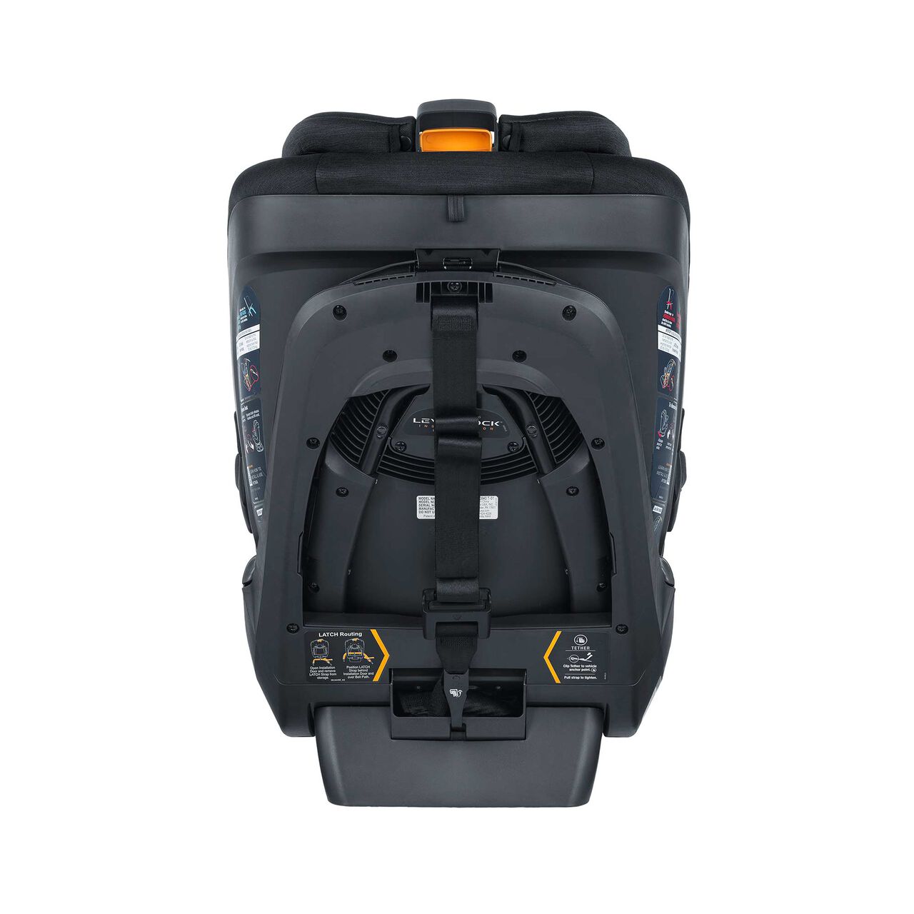 Chicco Fit360 Cleartex Car Seat in Black Back Profile image number 5