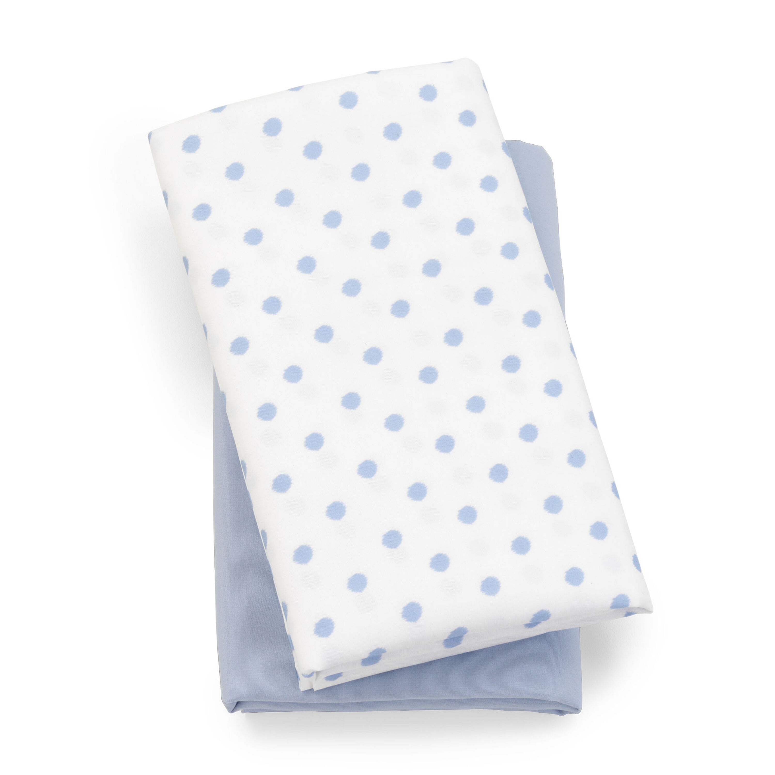 Lullaby Fitted Playard Sheet, 2Pack Blue Dot Chicco