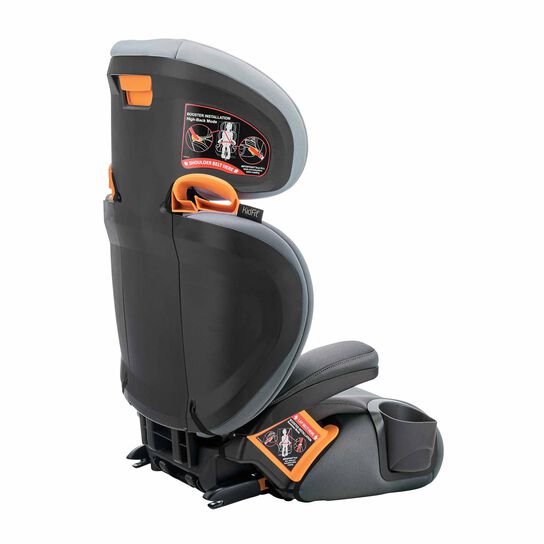 Chicco KidFit ClearTex Plus Car Seat in Drift 3/4 Back View image number 4