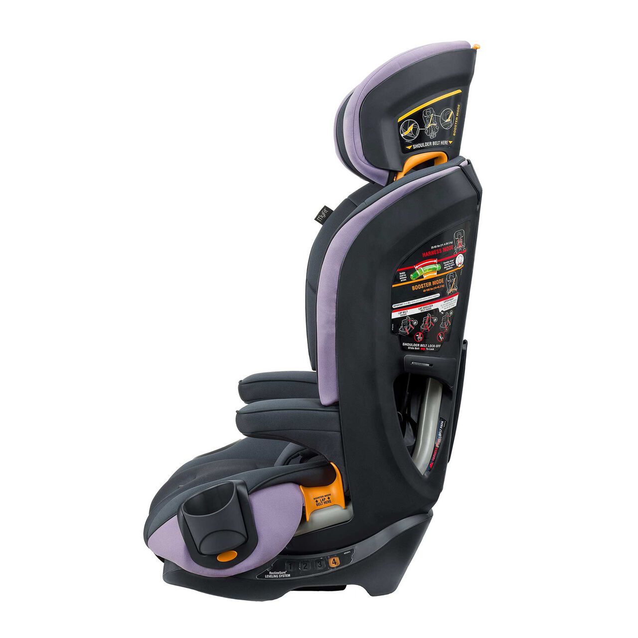 MyFit Harness + Booster Car Seat in Haven Left Profile image number 6