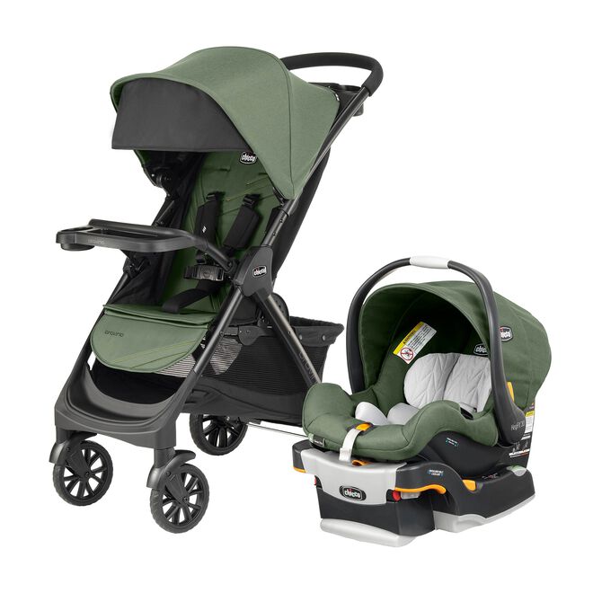 Chicco Bravino Travel System in Moss image number 0