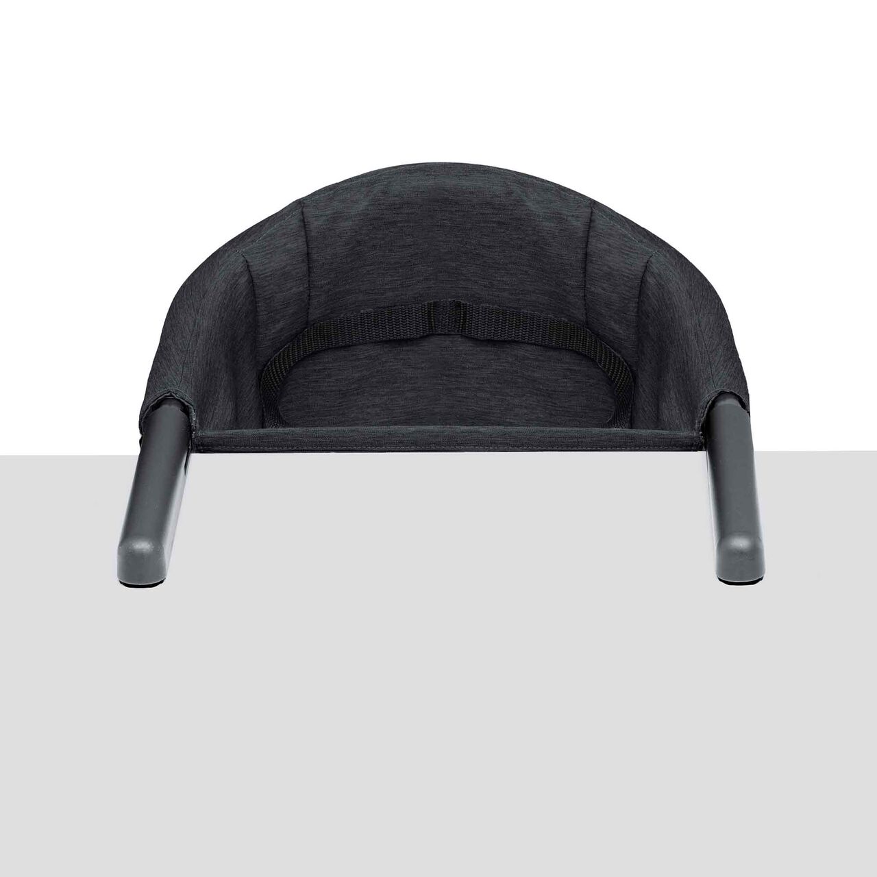 Chicco FastLock Hook-on Chair in Black Front View image number 1