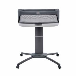 Chicco Close to You SE Bedside Bassinet in Charcoal Front View
