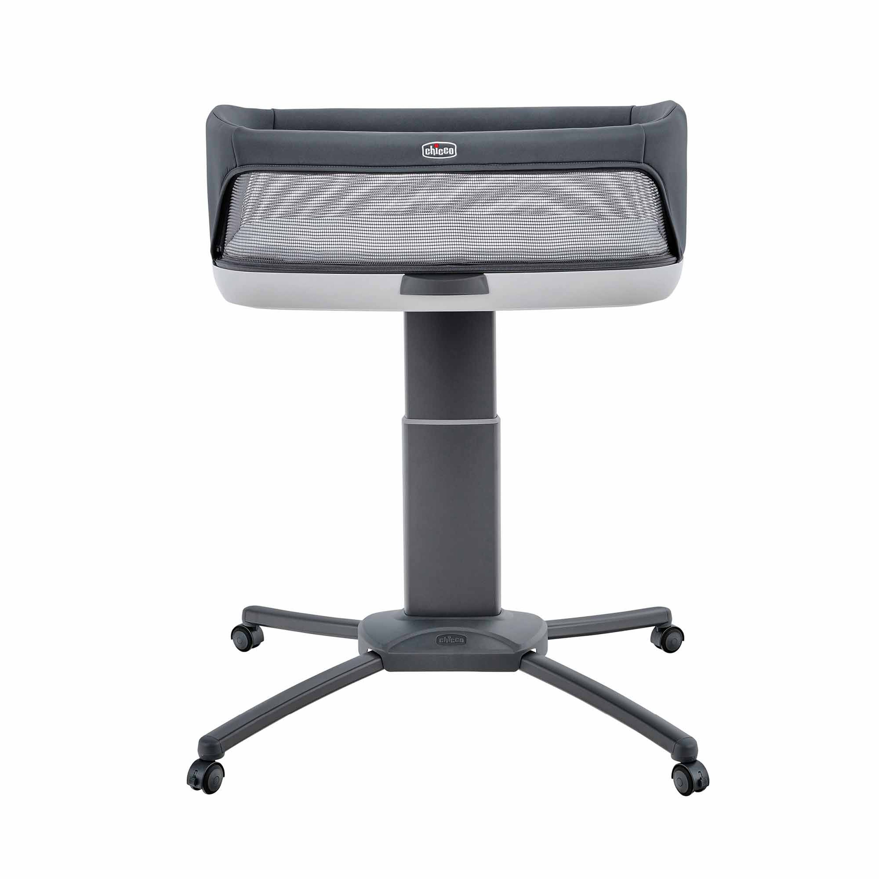 Chicco Close to You SE Bedside Bassinet in Charcoal Front View image number 1