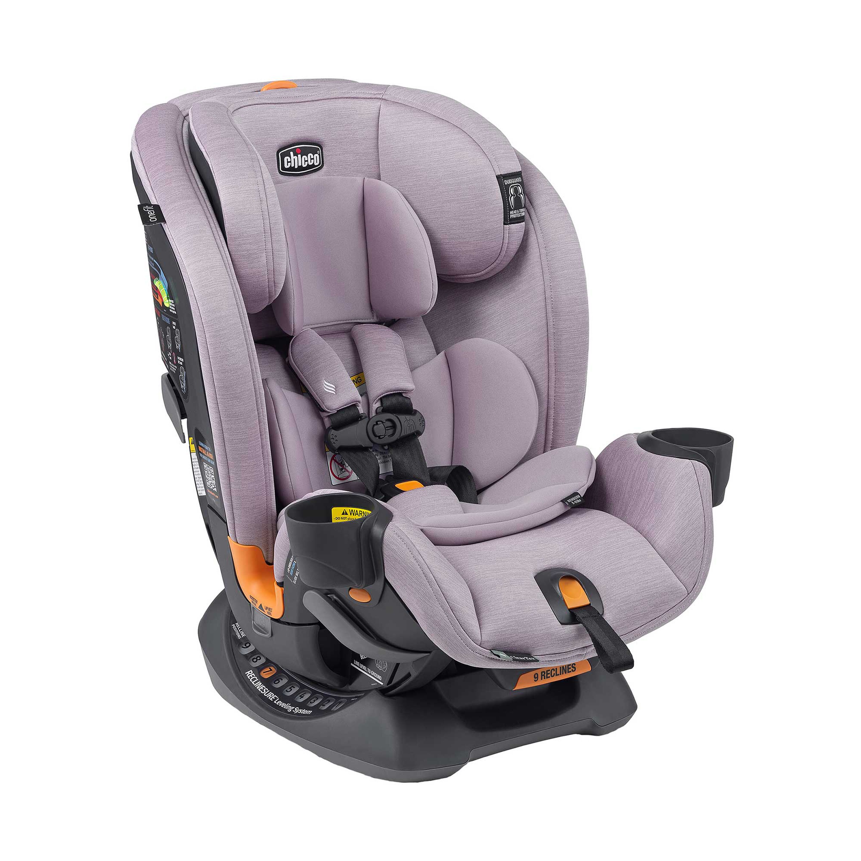 OneFit ClearTex All-in-One Car Seat - Lilac in Lilac image number 2