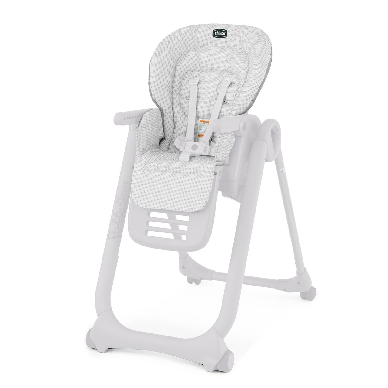 Polly2Start High Chair Seat Cover - Pebble in Pebble image number 0