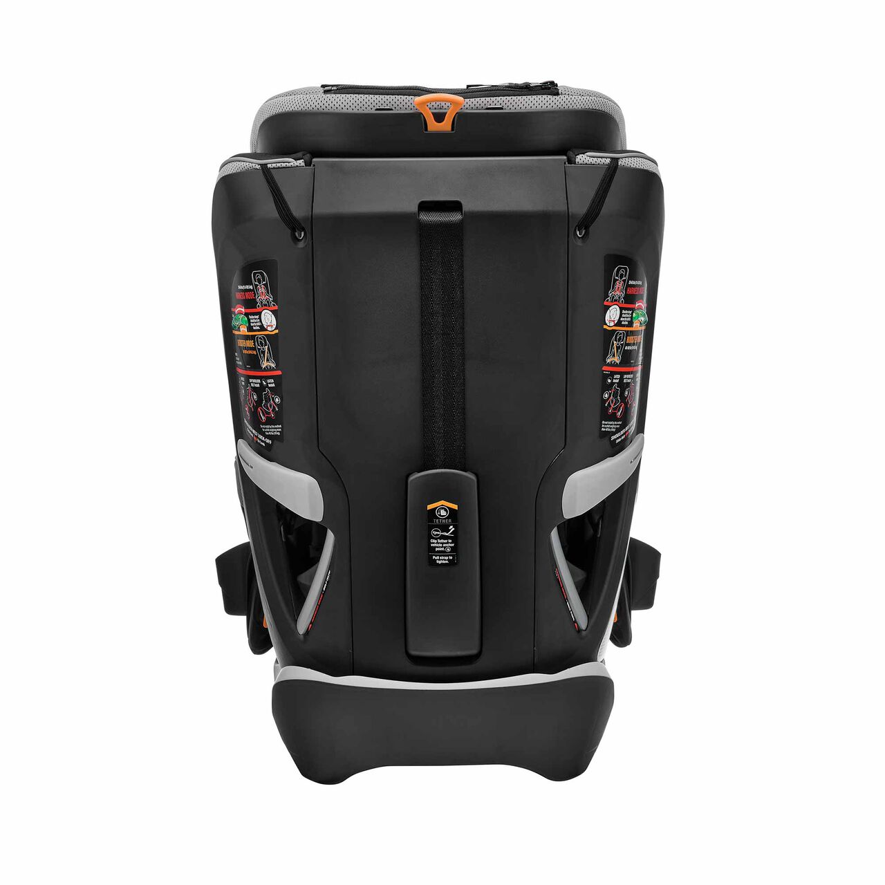Chicco MyFit Zip Car Seat in Nighfall Back View image number 5