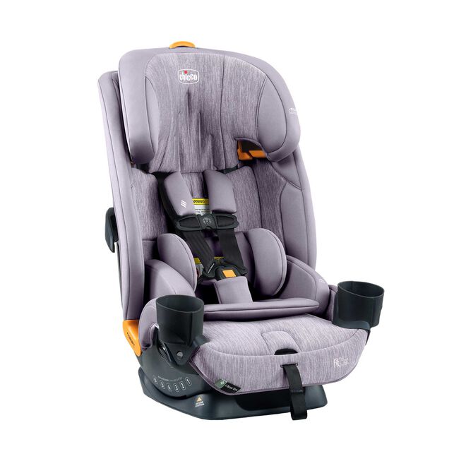 Chicco Fit3x ClearTex All-in-One Car Seat in Lupine Front Right image number 2