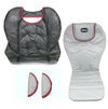 Replacement Seat pad, seat cover, and harness shoulder strap pads for Chicco Polly Highchair - Foxy image number 0