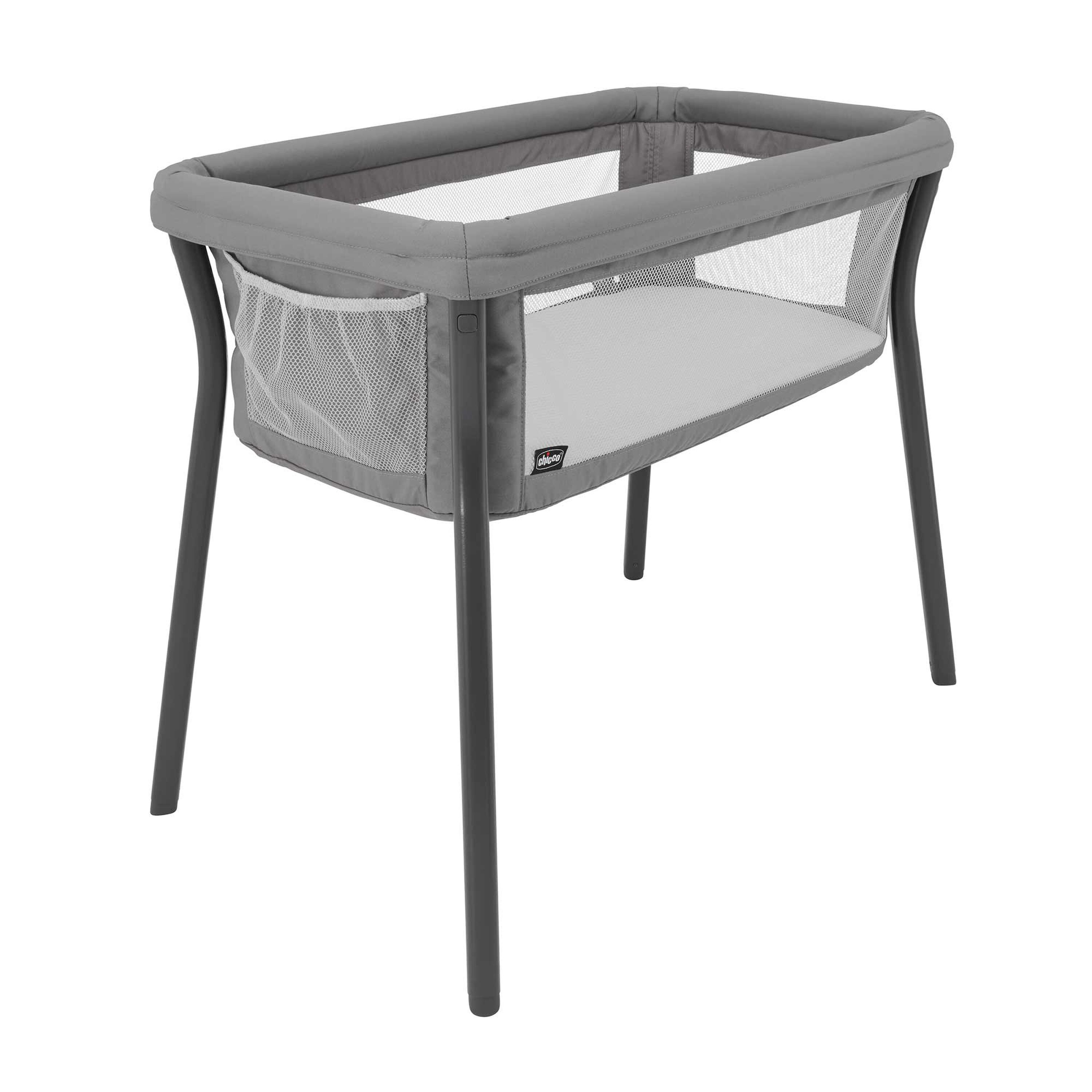 LullaGo Anywhere Bassinet in Sandstone 3/4 Front View image number 2
