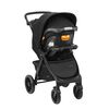 Chicco Bravo ClearTex Trio Travel System in Ombra front right image number 2