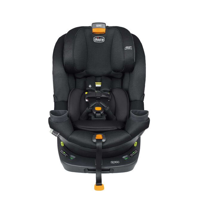Chicco Fit360 ClearTex Rotating Car Seat in Obsidian front image number 1