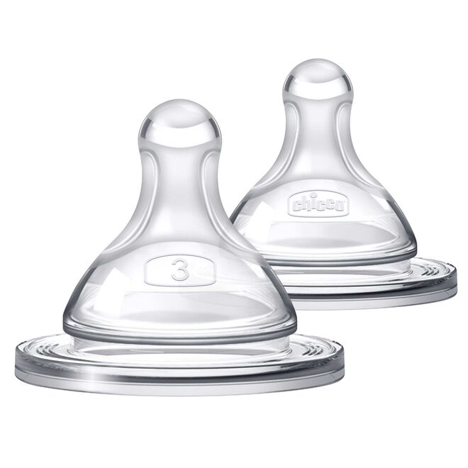 Chicco Duo Bottle Fast Flow Nipple image number 0