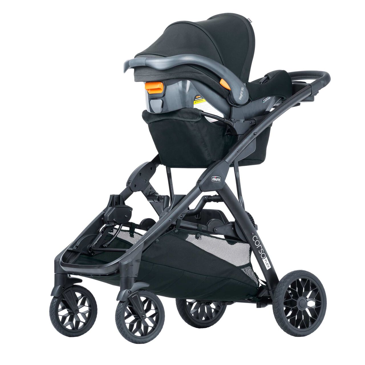 Chicco Corso Flex Stroller Travel System Bundle in Legend image number 1