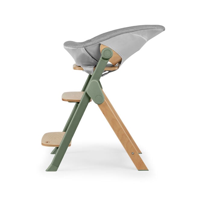 Wonder 4-in-1 Folding High Chair - Meadow in Meadow image number 3