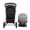 Chicco Bravo Trio Travel System in Parker Back View image number 5