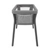 LullaGo Anywhere Bassinet in Sandstone Front View image number 3