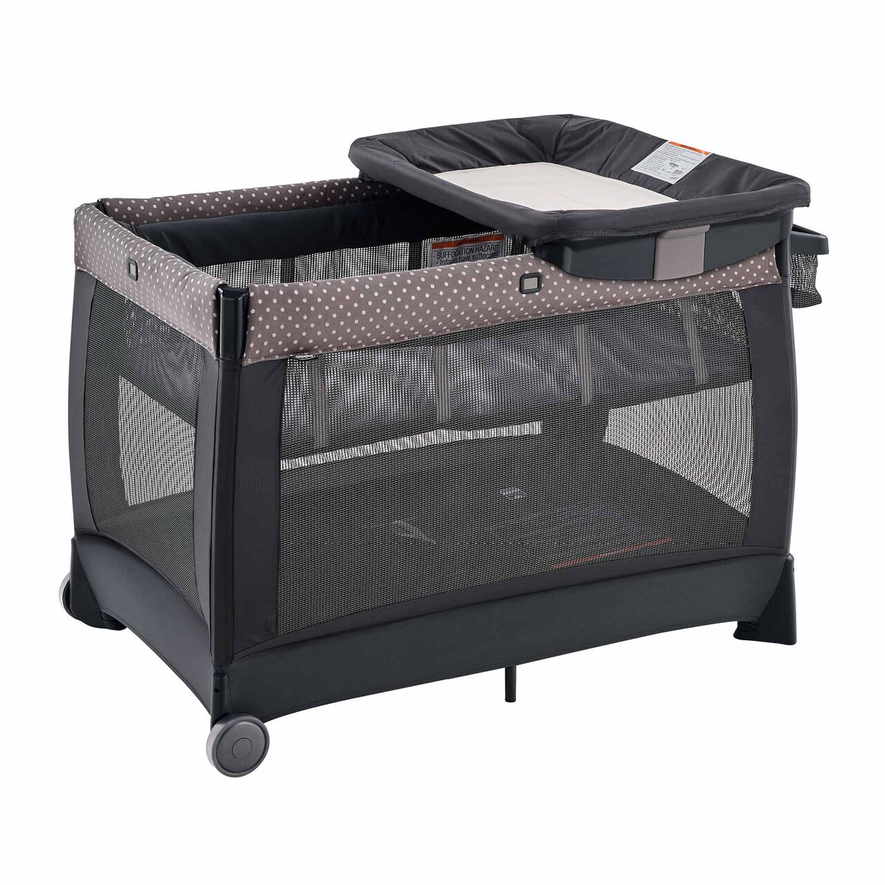 Chicco Lullaby Playard in Calla 3/4 Front View image number 2
