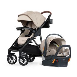 Chicco Corso Primo ClearTex Travel System in Hazelnut