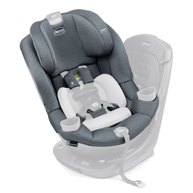 Fit360 Rotating Convertible Car Seat Cover Set - Titanium in Titanium image number 0