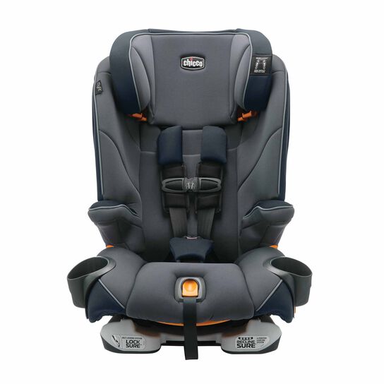 Chicco MyFit Harness and Booster Car Seat in Fathom Front View image number 1