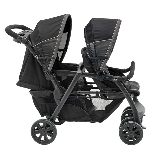 Chicco Cortina Together Stroller in the Minerale Right Profile View image number 3