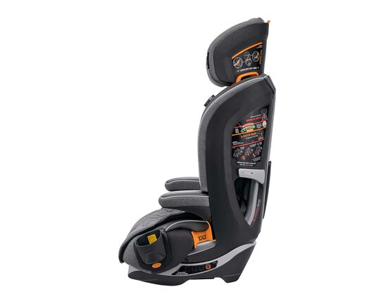 Chicco MyFit Zip Car Seat in Granite Left Profile View image number 6