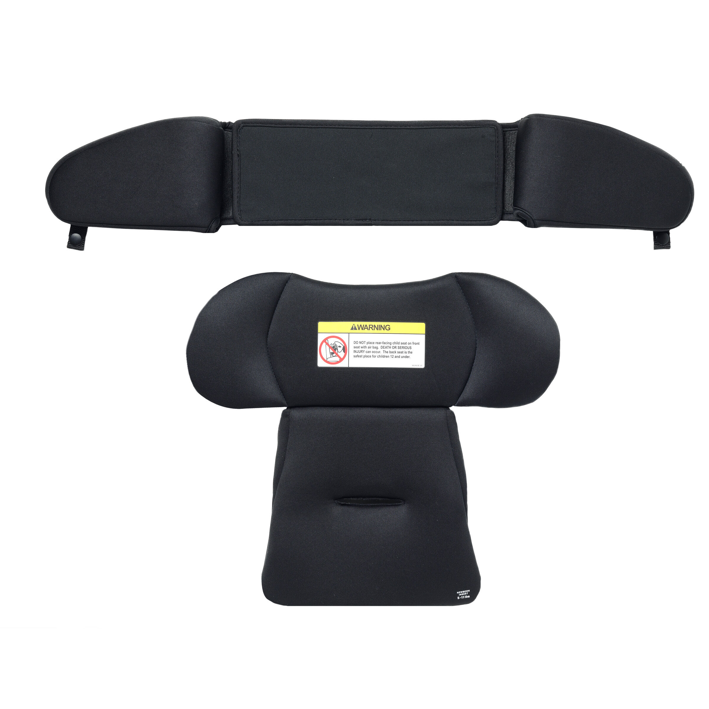 ベッド Fit3x All-in-One Car Seat Newborn Insert - Black